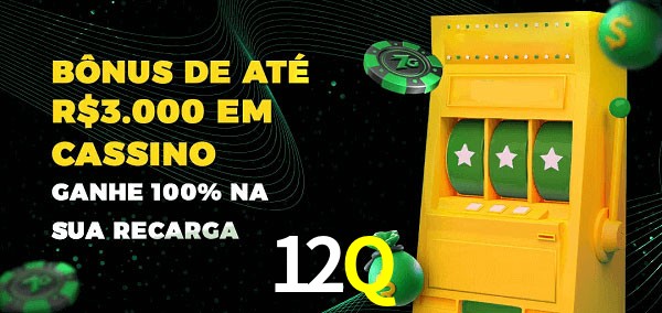 12Q melhor bônus de depósito